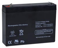 Replacement Back-up Battery for E-16D (non-UL model dated 4/6/20 or earlier), E-16DEL, E-16DDP, E-16D-24V(DP), E-16D-48V(DP)
