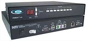 KVM switch via CAT5, user station