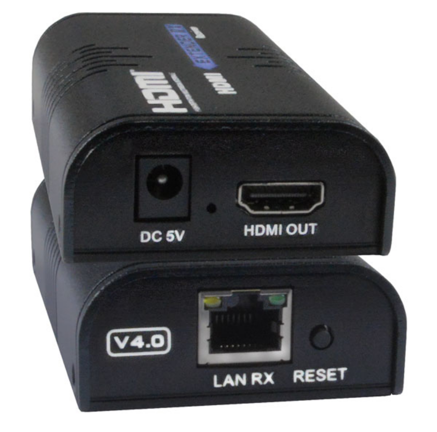 HDMI Over IP Network Extender 1080p Remote HDTV Video Display Ethernet