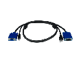 VGA male-to-male plus USB A male to USB B male cable
