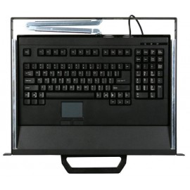 Rackmount Usb Keyboard Drawer Tray 1ru Trackpad Mouse Shelf